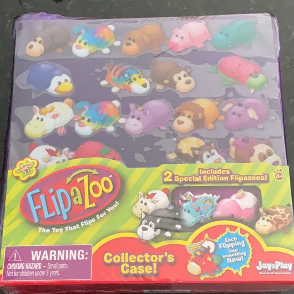 Flipazoo Collector's Case - Colorful Animal Toys